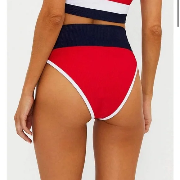 BEACH RIOT Emmy Colorblock Bikini Bottom - Picture 5 of 8